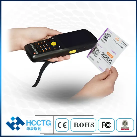 1GB + 16GB Rugged Android 9.0 1d 2D Qr Code Industrial Handheld Barcode Scanner PDA C60