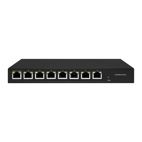 8 Ports 2.5g Poe Switch