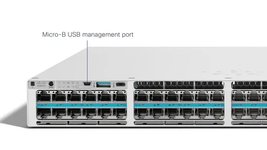 Competitive Price Original Cisco Catalyst 9300 24-Port 10g/Mgig Modular Switch C9300-24ux-a