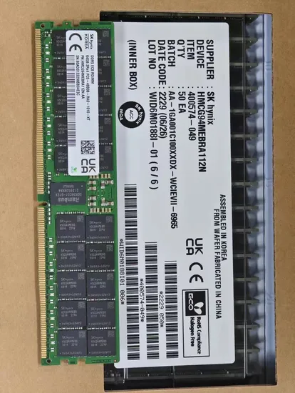 Sk Hynix 64G DDR5 4800 Hmcg94mebra112n New Memory