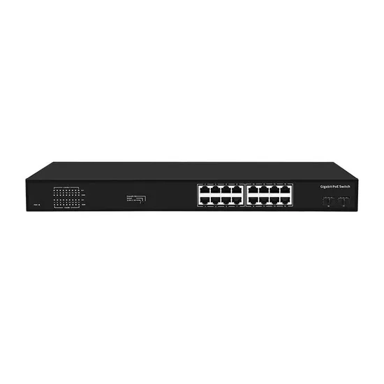 1*10/100M POE Network Switch All 10 Gigabit PoE or Without PoE Ethernet Switch