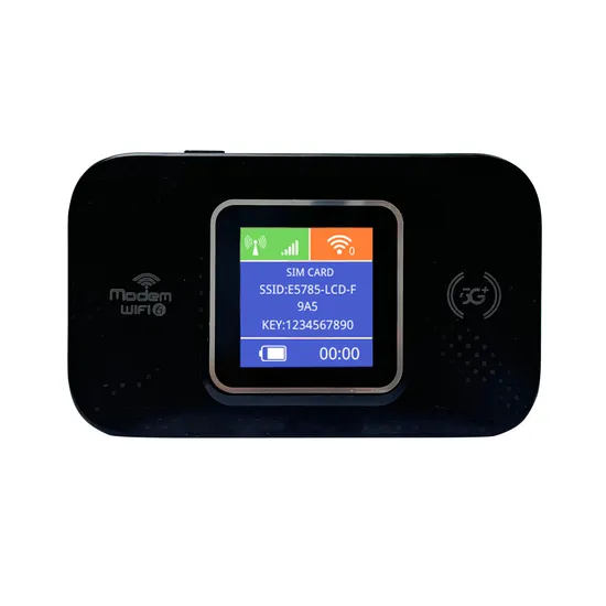 New Arrival E5785 Wireless WiFi Router Support 3000mAh Battery with SIM Card