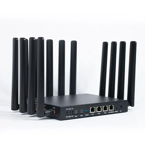 3000Mbps Dual Band Router 5g CPE WiFi6 2.5g Network Port 5g LTE Router with Dual SIM Slot