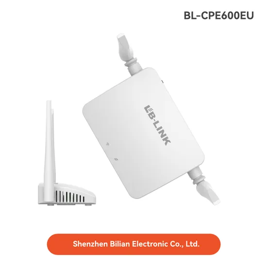 LB-LINK CPE600EU 300Mbps WiFi Router LTE Cat4 Plug and Play  2 X 5dBi High Gain Antennas Stable Reliable Connection via 4G Wi-Fi 6 LTE Technology