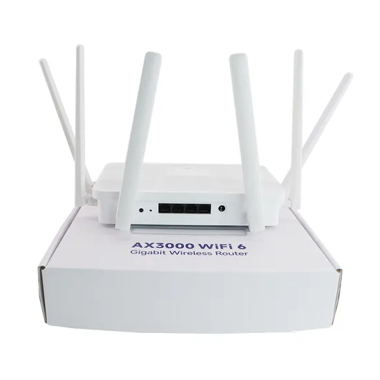 Wif6 3000Mbps 2.4GHz and 5.8GHz 6 Antennas Mesh WiFi WLAN Router Wireless Modem Router