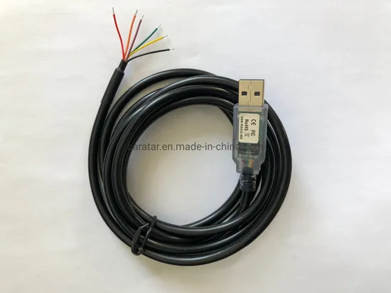 Ftdi USB-RS422-We-1800-Bt Cable, USB to RS422, Serial Converter, Wire-End, 1.8m