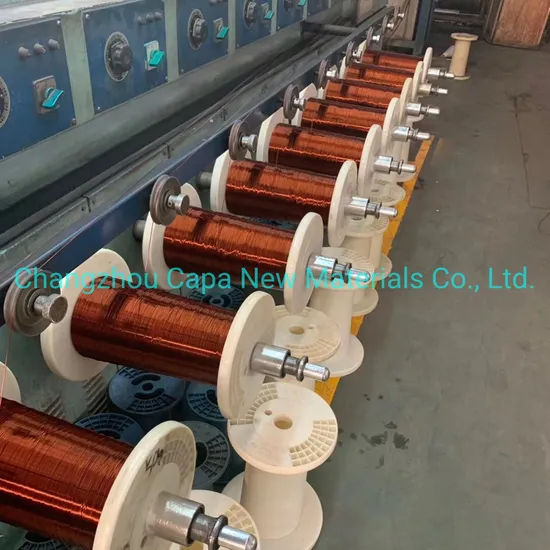 China Low Cost Enameled Copper Clad Aluminum Wire with 180 Temperature Resistance