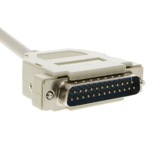 Serial/Parallel Cable DB25 Male to DB25 Female