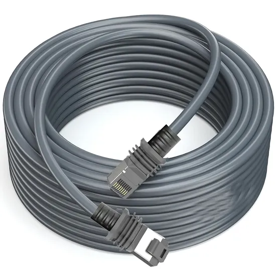 Starlink Cable Cord 75FT Rectangular Dish to Router V3 75FT Replacement Cable Cord, Grey Available for Sale