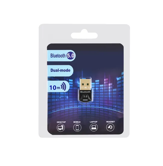 Mini 5.0 Bluetooth Adapter USB Wireless Bluetooth WiFi 5.0 Dongle for PC Laptop Desktop