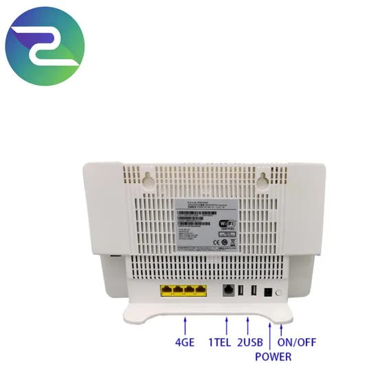 Factory Price Gpon ONU Hg8245q2, 4ge+1tel+2USB+WiFi Dual Band Network Router WiFi Router