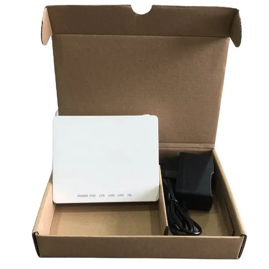 Factory Direct Sale Gpon Epon Xpon ONU Ont Hg8120c 1ge 1fe 1pots FTTH Hgu Terminal English Version