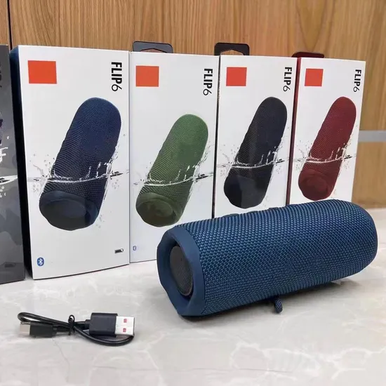 2024 Hot Selling Flip 6 Speakers Stereo Bass Outdoor Subwoofer Portable