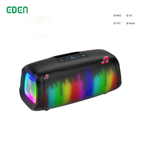 Eden New Product Outdoor Speakers Karaoke Stage Subwoofer Box Rechargeable Speakers Portable Karaoke System Boombox