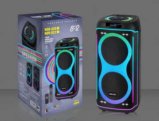 Ndr-820 Portable Bluetooth Speaker with Built-in Battery Factory OEM