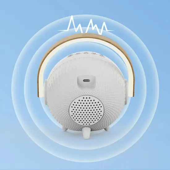 Multifunctional Wireless Charging Portable Colorful Nightlight Bluetooth Speaker