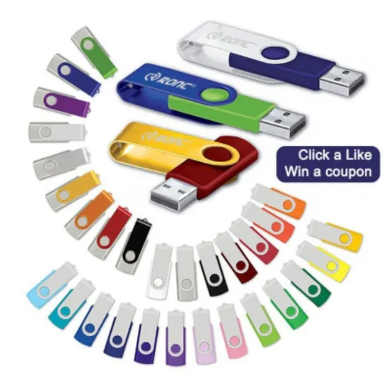 Wholesale Custom Logo Pen Drive USB Flash Memory Stick USB 2.0 3.0 4GB 8GB 16GB 32GB 64GB 128g USB Flash Drive
