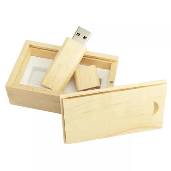 Custom Logo Wood USB Flash Drive 2.0 3.0 1tb 2tb DIY Gift Wooden Memory Stick 2GB 4GB 8GB 16GB 64GB Pendrive 32GB Pen Drive