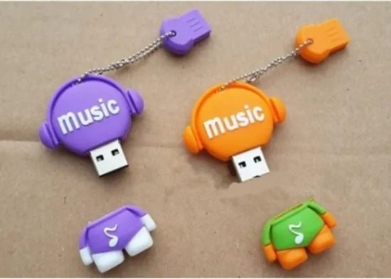 Cartoon Music Man USB Flash Drive Pen Drive Memory Stick