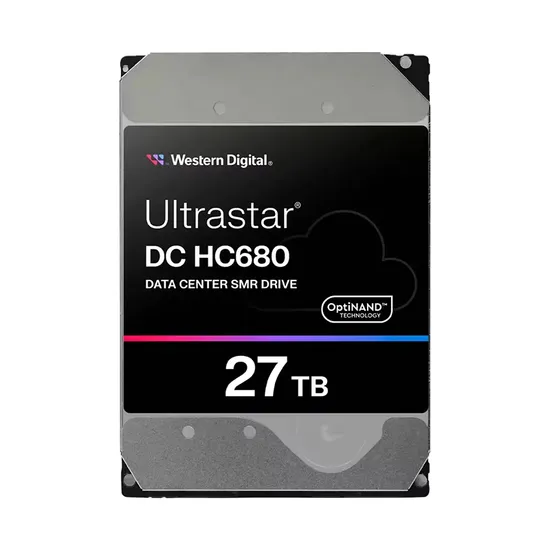 Wd Ultrastar DC Hc680 HDD 26tb 27tb 28tb 7200rpm 512MB 3.5 Inch Internal SATA Sas Server Hard Disk Drive