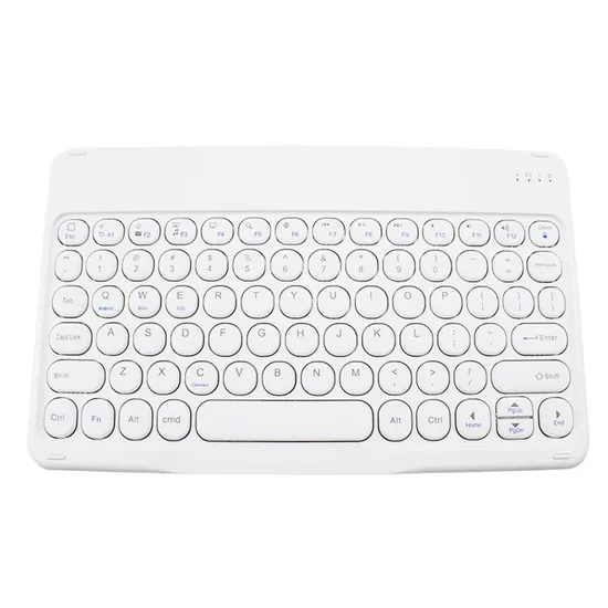 2025 New Z30 Wireless Keyboard Mobile Phone Tablet PC 10 Inch Ultra-Thin with Round Keycaps Mini Portable Keyboard Custom Logo