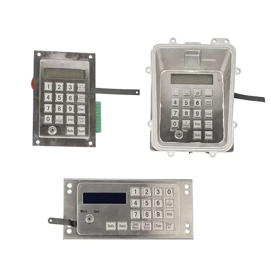 Keyboard Keypad of Fuel Dispenser in Filling Station and Gas Station