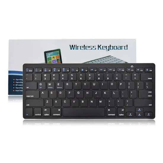 Bluetooth Keyboard Manufacturers Hot Selling Chocolate Portable Ultra Thin Wireless Mechanical Keyboard for Mac PC I Phone iPad Ios Keyboard