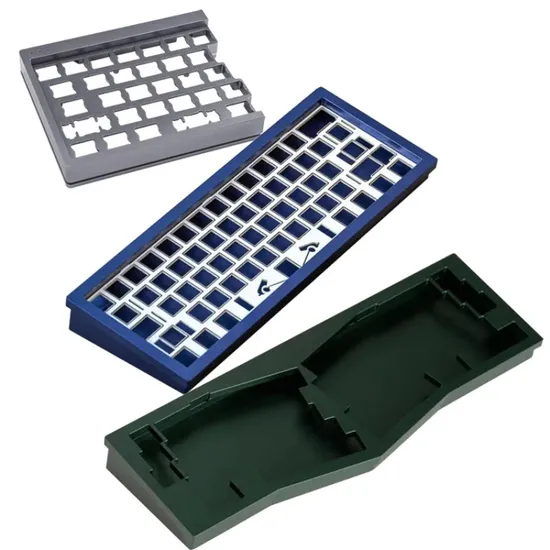 Custom Manufacture DIY Aluminum Metal Wireless Mechanical Computer Keyboard