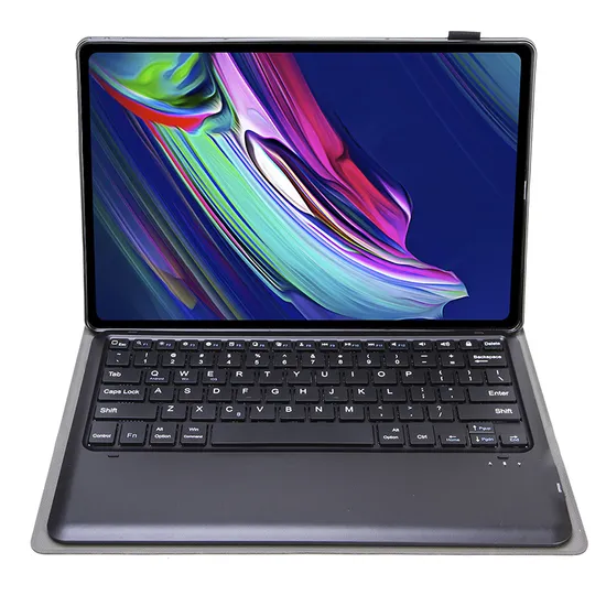Magnet Ultra Slim Wireless Magnetic Bluetooth Keyboard Tablet Protect Case for Lenovo Tab P12 PRO 12.6 Inch Tb-Q706f