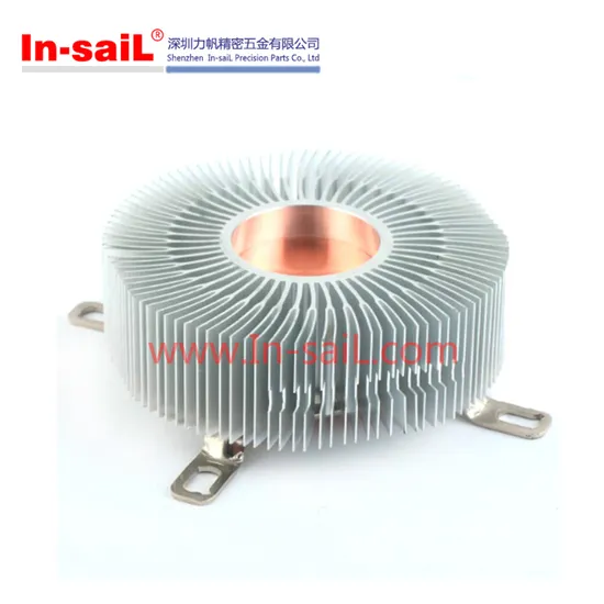 Precision Copper/Aluminum LED Lamp Computer Heat Sink