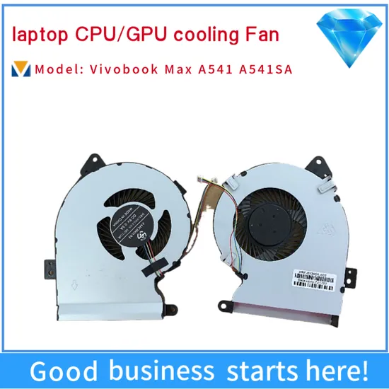 New CPU and GPU Cooling Fan Vivobook Max A541 A541SA A541ua D541 D541SA F541 F541ua F541uj F541UV K541 K541ua K541uj K541UV CPU Fan