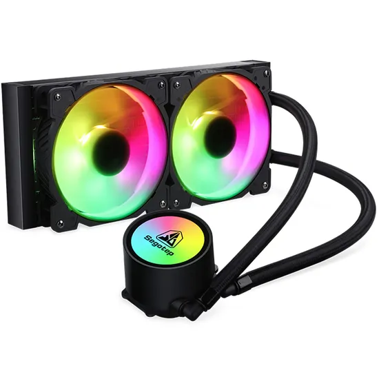 240 Addressable RGB Lighting CPU Liquid Cooler Radiator