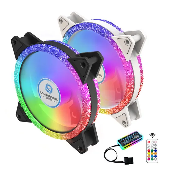Unique Lighting Design RGB Fan120mm High Performance Fans&Cooling