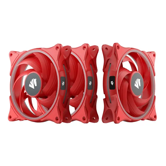 Asiahorse Fs-9001 120mm Triple Light Silent 20 LED Light Addressable RGB Fan 5V PWM Controller PC Case Fans