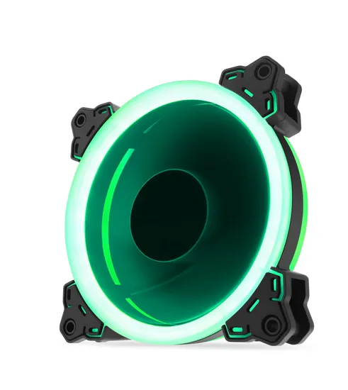 Segotep Ge-12 Green Double Light Ring Computer Case Cooling Fan