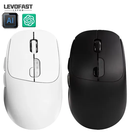 Rechargeable Mouse Multi-Language Intelligent Ai Voice Control Ai Wireless Mouse Computer Desktop