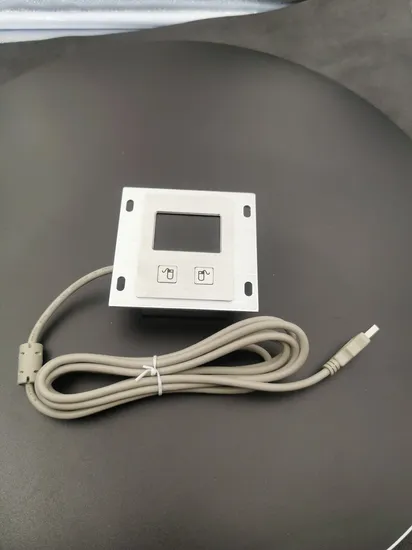IP65 Factory Manufacture Stainless Steel Metal Mouse with Trackball Touchpad
