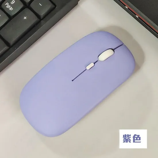 Super Mute Thin Rechargeable Bluetooth Mini Wireless Laptop Portable Bt Mouse PC Laptop Notebooks