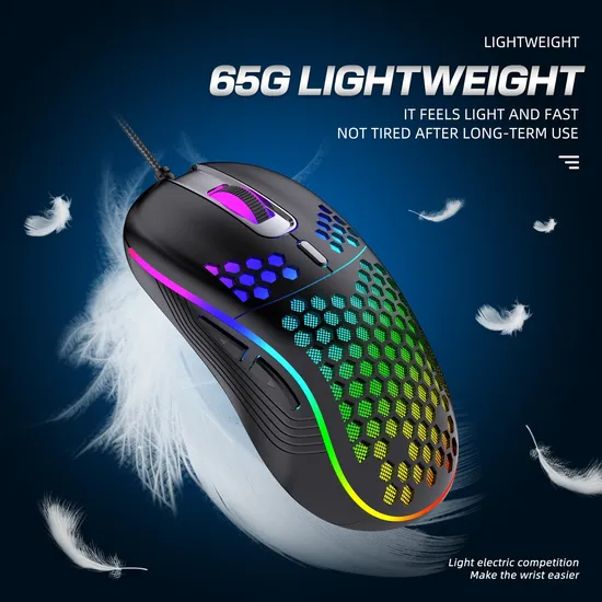 Mechanical Gaming Wired RGB Mouse Manufacturer for Computers