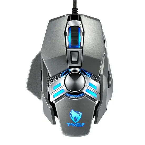 7 Keys Programmable 6400 Dpi Wired Mechanical Computer Gaming Mouse