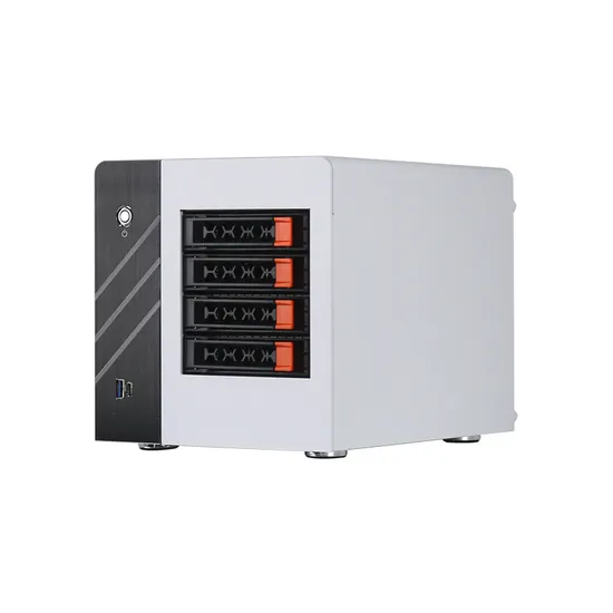 Nas 4-Drive Hot-Swappable Storage Server Desktop Chassis