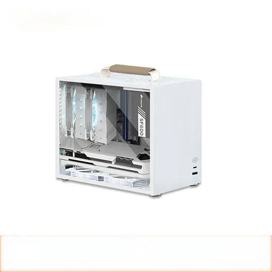A69 White High Quality Desktop Computer Cases Adapted to ATX Power Supplies Home Computer Matx Case