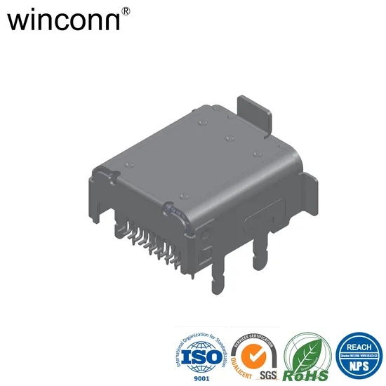 USB Type C 3.1 SMT CH=3.40mm Connector USB Socket