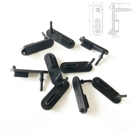 Phone Laptop Rubber USB C Dust Protector Cover Silicone USB Type C Port Anti Dust Plug with Handle