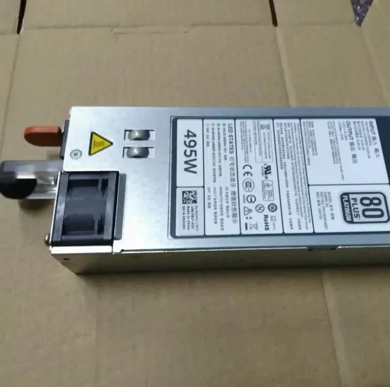 2022 New Sale Hot-Plug DELL Single Hot-Plug Power Supply (1+0) , 495-Watt for R730xd R740