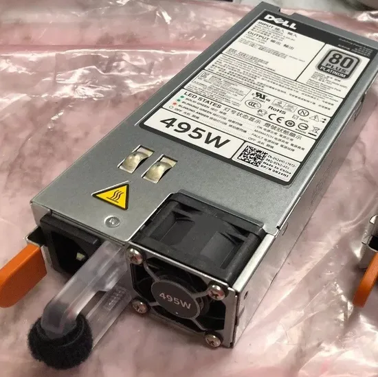 495-Watt for R730xd R740 R650 Original Hot-Plug Single Hot-Plug Power Supply (1+0)