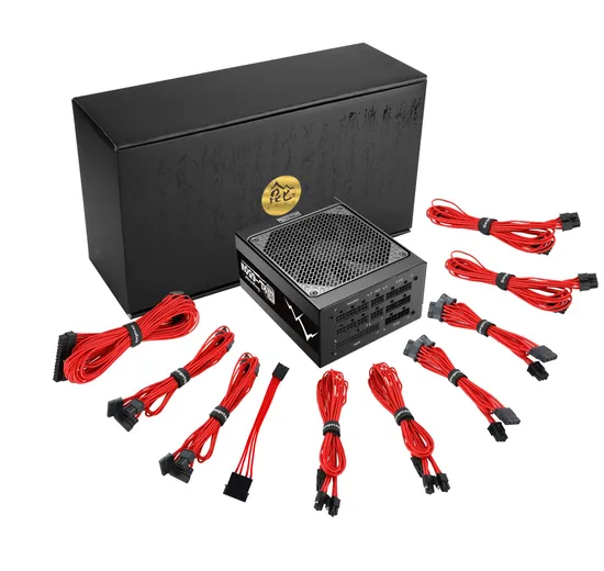 Kunlun 650W Full Modular 80+ Platinum Certified Intelligent Fan Power Supply