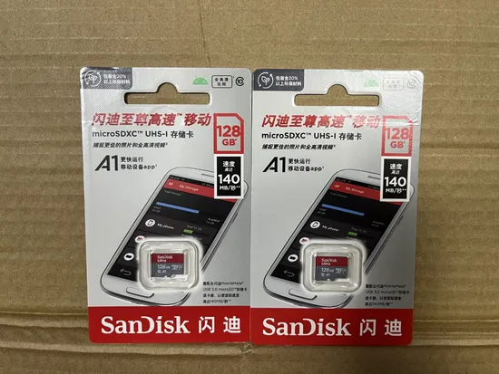 Original Sandisk Ultra 128GB Memory Card C10 140MB/S
