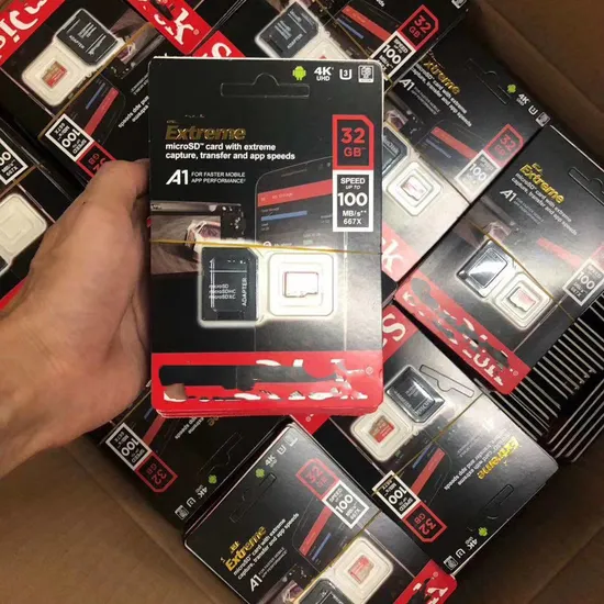 Original Sandik High Speed 16GB TF Card 128GB 256GB SD Memory Card