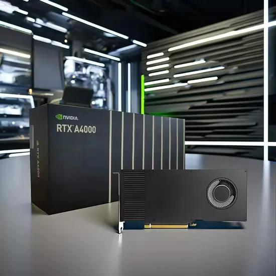 Nvidia Rtx A4000 16GB GPU Video Graphics Card with 60mh/S A2000 A5000 Compatible for Laptop Desktop VGA Dp Interface Fan Cooler